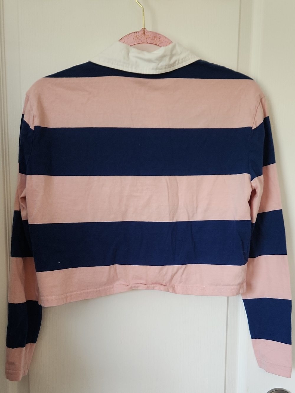 Hello Kitty Cropped Rugby Shirt - Picture 6 of 8